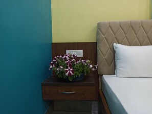 Quarto casal superior | Roupa de cama