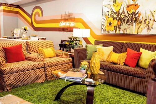 Retro-inspired Content House in Patterson Park