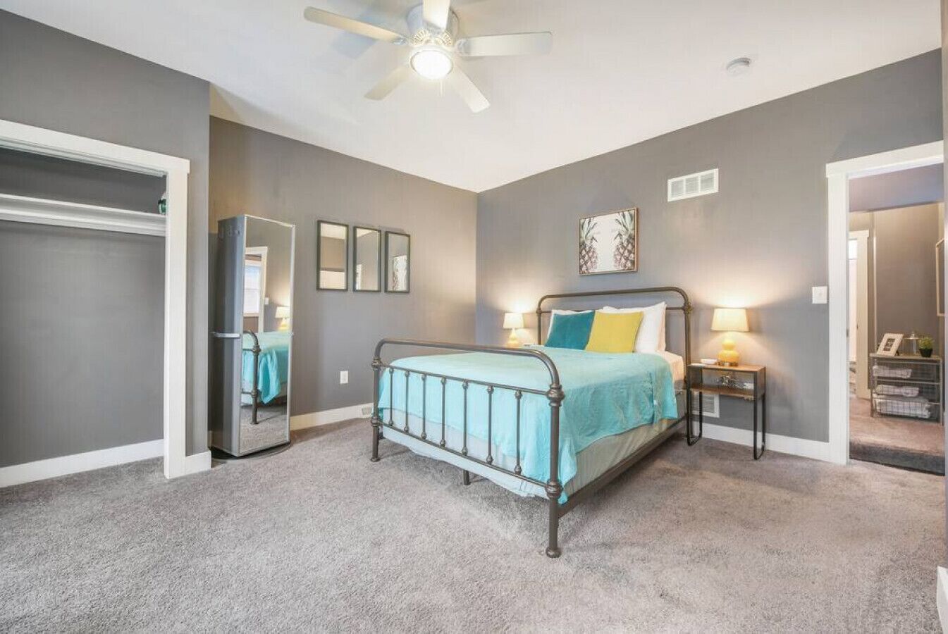 2 chambres, bureau, fer et planche à repasser, Wi-Fi