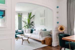 Smart-tv och en stereo