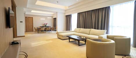 Presidential-Suite | Wohnbereich | Flachbildfernseher