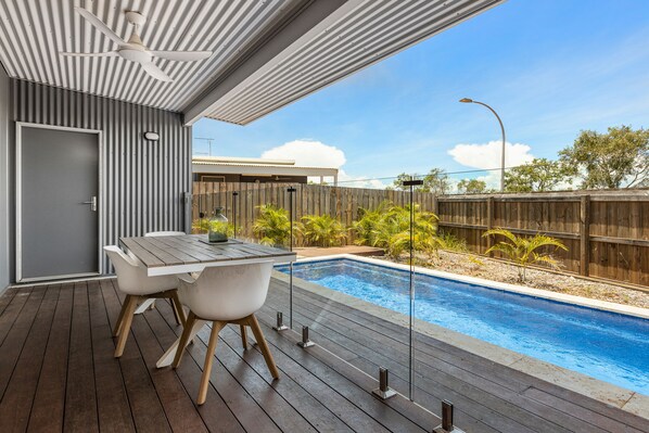 Alberca al aire libre