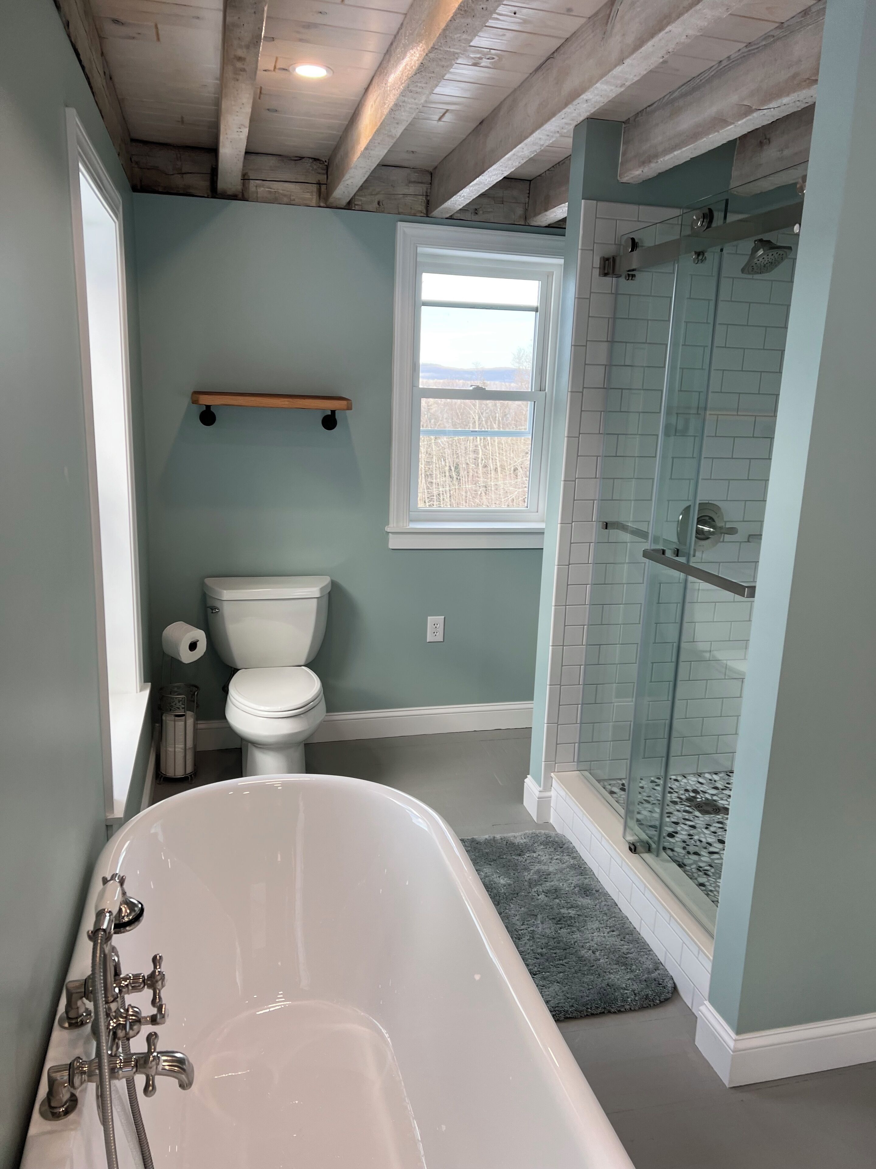 Family Suite, 2 Bedrooms, 2 Bathrooms (Upper Suite) | Bathroom | Rainfall showerhead, designer toiletries, towels