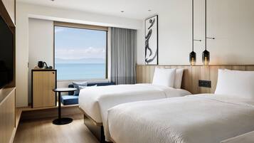 羽绒被、客房内保险箱、遮光窗帘、免费 WiFi