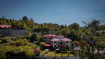 Overnatningsstedets facade