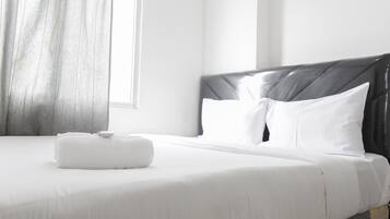 Apartemen Deluks, 2 kamar tidur | 2 kamar tidur dan didekorasi berbeda-beda