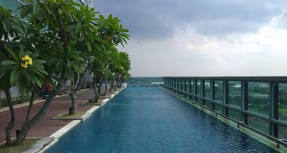 Homey And Cozy Living 2Br Apartment At Aryaduta Residence Surabaya