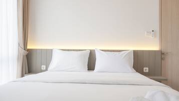 Leilighet – deluxe, 2 soverom | 2 soverom, individuelt dekorert og individuelt innredet