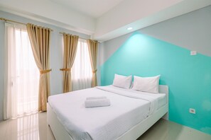 Apartemen Deluks | Didekorasi berbeda-beda dan dilengkapi dengan perabotan berbeda-beda