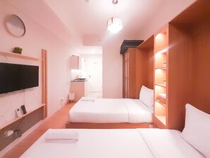 Decoración personalizada, muebles diferentes y wifi gratis