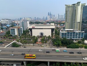Vistas a la ciudad desde el alojamiento