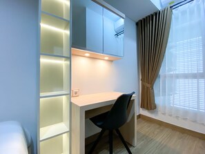 Departamento Deluxe, 2 habitaciones | 2 habitaciones, decoración personalizada y muebles diferentes 