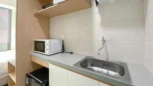 Unclassified image, 5 of 9, button - Cozy And Simply Studio Room At Osaka Riverview Pik 2 Apartment (Teluknaga)