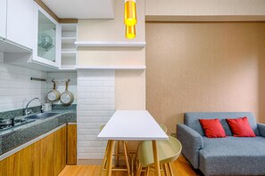 Deluxe Apartment, 2 Bedrooms | Living area - Best Deal And Comfortable 2Br Transpark Cibubur Apartment Near Mall (Depok)