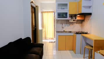 Deluxe-Apartment, 2 Schlafzimmer | Wohnbereich