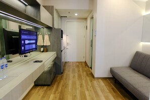 Deluxe Apartment, 1 Bedroom | Living area - Homey 1Br At Apartment Parahyangan Residence (Bandung)