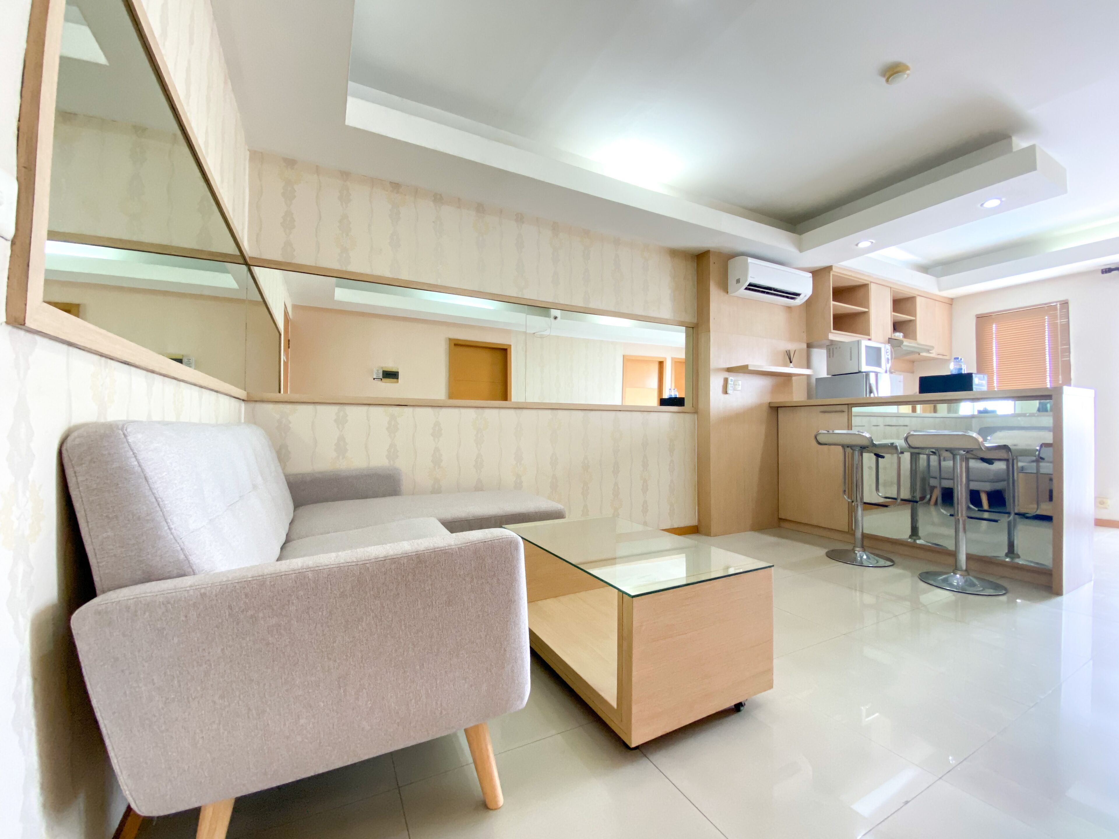 デラックス アパートメント 2 ベッドルーム | リビング エリア