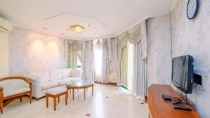 Deluxe Apartment, 2 Bedrooms | Living area - Spacious And Comfort 2Br With Maid Room At Permata Gandaria Apartment (Jakarta)