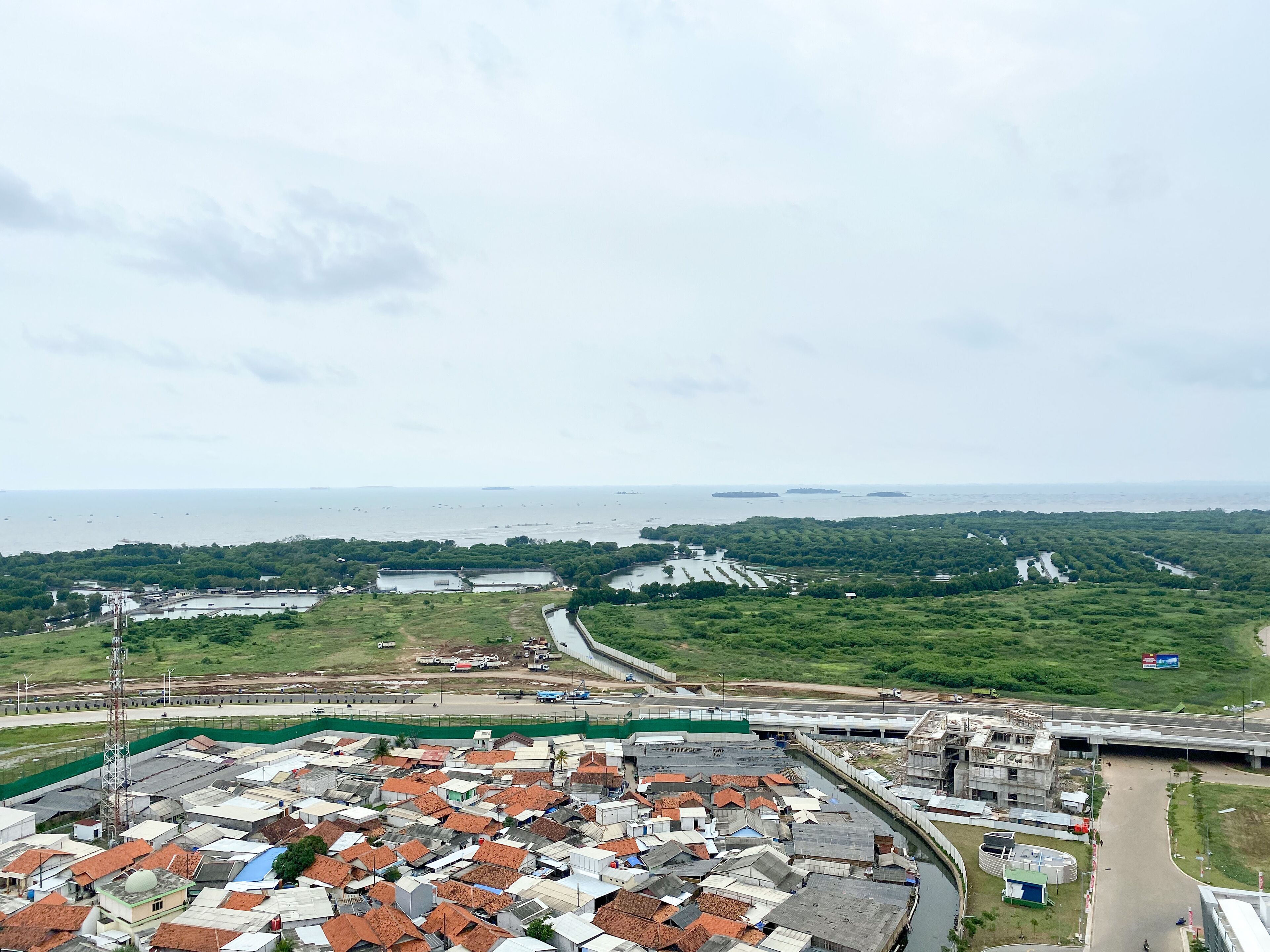 City view from property