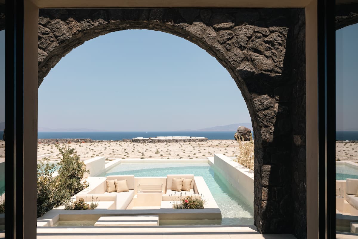Villa Euphoria, infinity pool & sea view | View from room