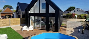 Portsallaise poolside, 300m from the beach