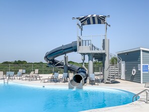 Indoor pool, a heated pool