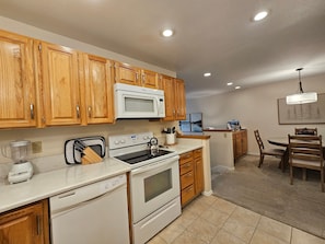Apartment, 2 Bedrooms | Private kitchen | Fridge, coffee/tea maker, toaster