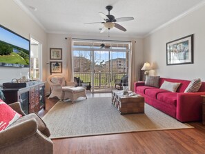 콘도, 침실 2개 | 거실 공간 | 스트리밍 서비스