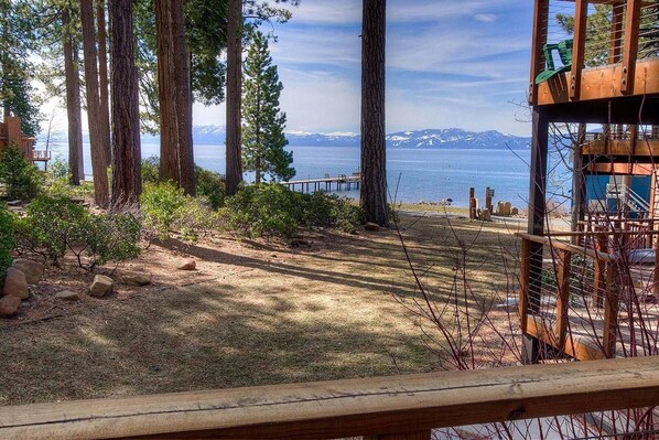 Condo, 3 Bedrooms | View from property - Brockway Beachside Bungalo 3 Bedroom Home by RedAwning (Kings Beach)