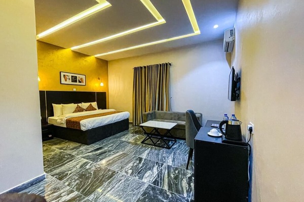 Quarto casal presidencial | Wi-Fi de cortesia