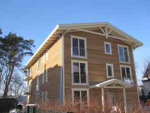 Exterior - Luxury Apartment Seerose 90sqm at the Berliner See - canoes free - 2 bathrooms - sauna (Woltersdorf)