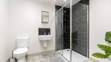 Apartment | Bathroom | Hair dryer, towels