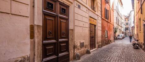 Façade de l’hébergement