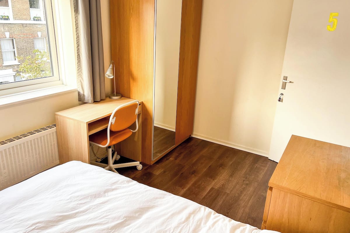 Hypo-allergenic bedding, individually decorated, individually furnished