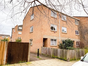 Majoituspaikan julkisivu