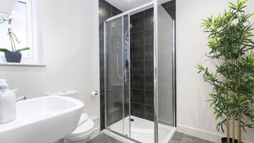 Apartment | Bathroom | Hair dryer, towels