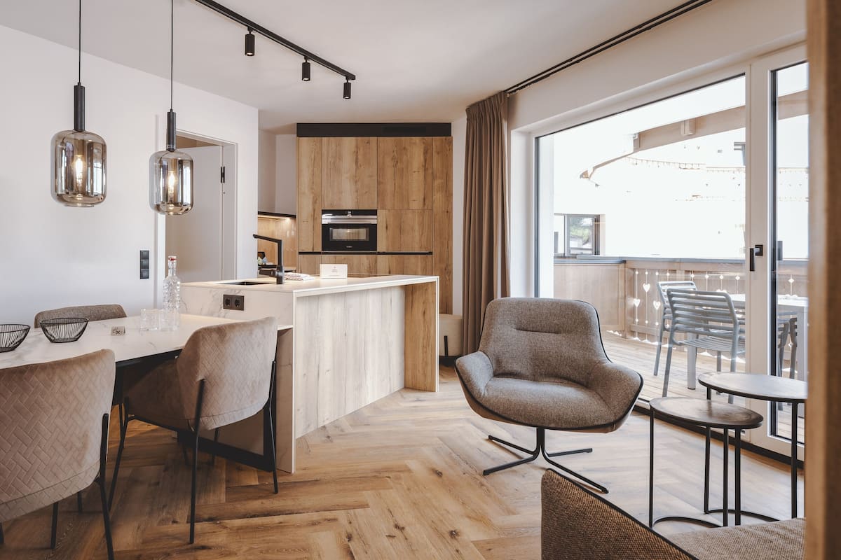 Superior Suite, 2 Bedrooms | Living area | 30-inch flat-screen TV with cable channels, TV