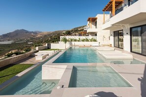 Luxury Villa, Private Pool, Sea View | Pool | 4 outdoor pools - Falasarna Luxury Villas (Kissamos)