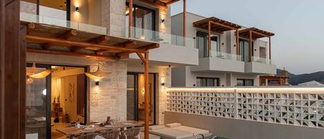 Majoituspaikan julkisivu