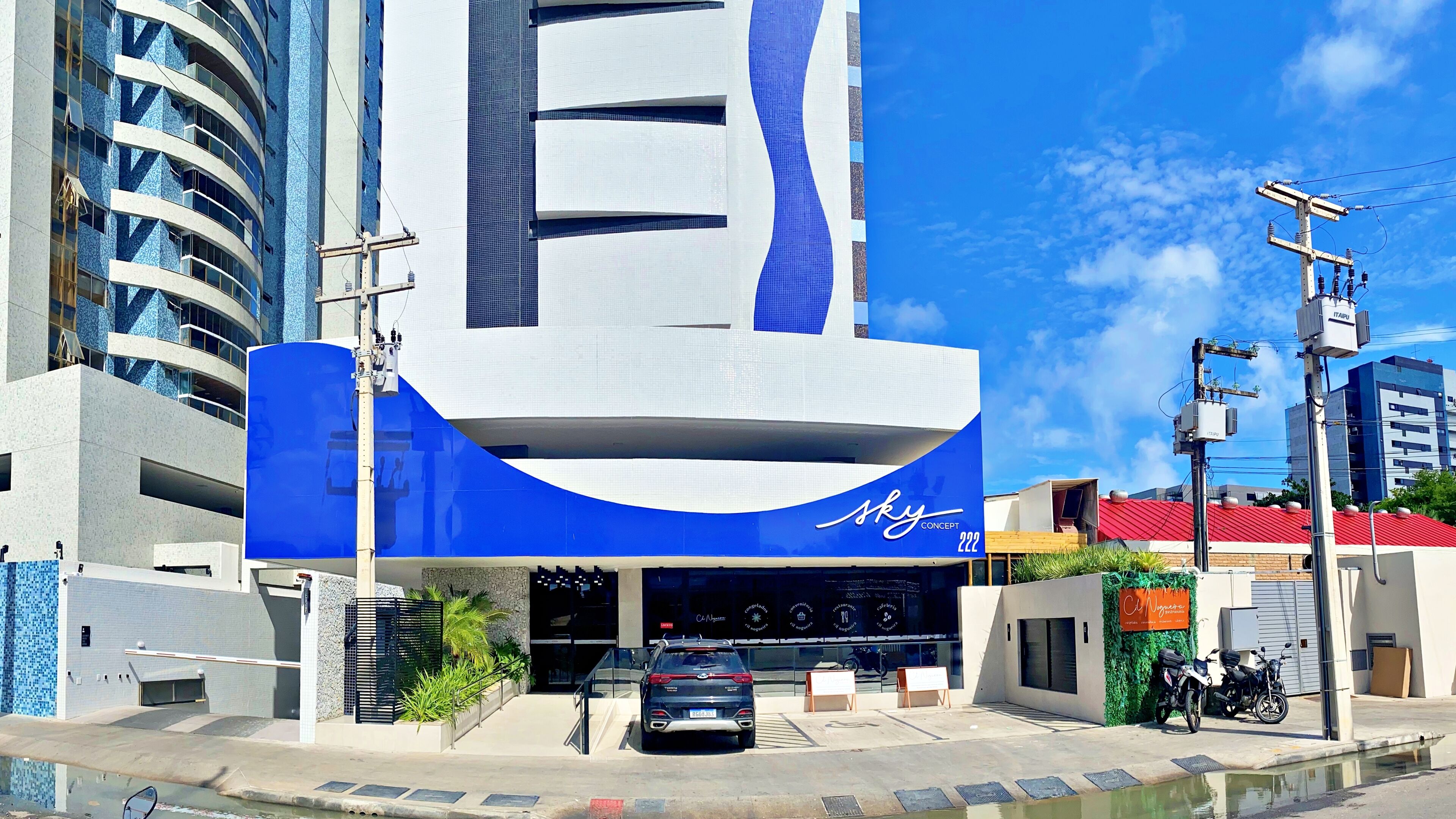 Fachada del alojamiento