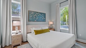 4 bedrooms, desk, iron/ironing board, free WiFi