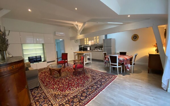 TV, table football, ping pong, printers