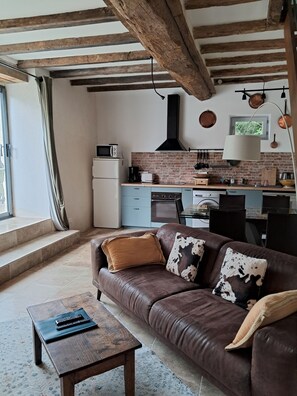 TV - Old barn converted into a loft (Colombiers)