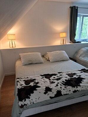1 chambre, bureau, fer et planche à repasser, accès au Wi-Fi (inclus)