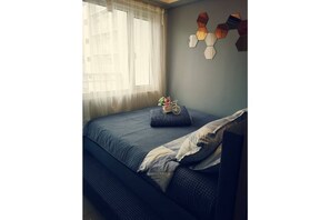 1 bedroom, iron/ironing board, free WiFi, bed sheets