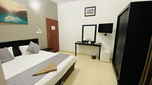 Camas con efecto memoria, wifi gratis y ropa de cama 