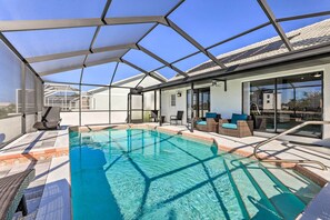 Beheizter Pool