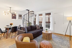 Apartamento, 1 habitación | Zona de estar