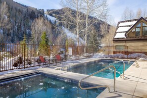 Condo, 1 Bedroom | Pool | A heated pool - Clean, Cozy Riverside Condo, Walk Everywhere @ Viking Lodge 212 1 Bedroom Condo by RedAwning (Telluride)