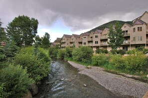 Condo, 1 Bedroom | Exterior - Clean, Cozy Riverside Condo, Walk Everywhere @ Viking Lodge 212 1 Bedroom Condo by RedAwning (Telluride)